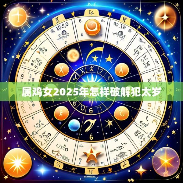 属鸡女2025年怎样破解犯太岁