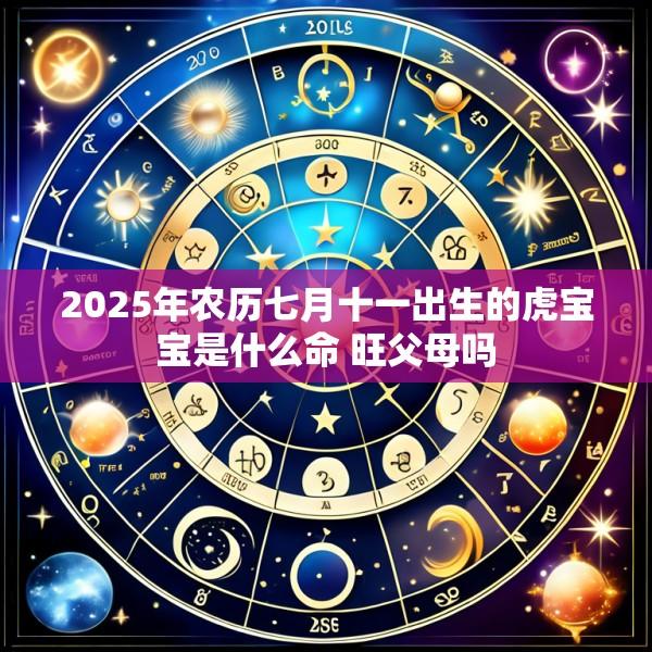 2025年农历七月十一出生的虎宝宝是什么命 旺父母吗