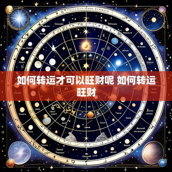 如何转运才可以旺财呢 如何转运旺财