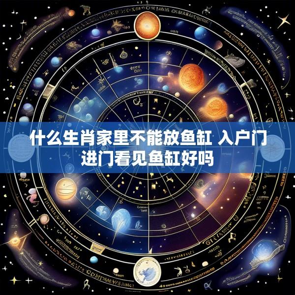 什么生肖家里不能放鱼缸 入户门进门看见鱼缸好吗