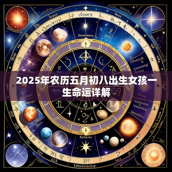 2025年农历五月初八出生女孩一生命运详解