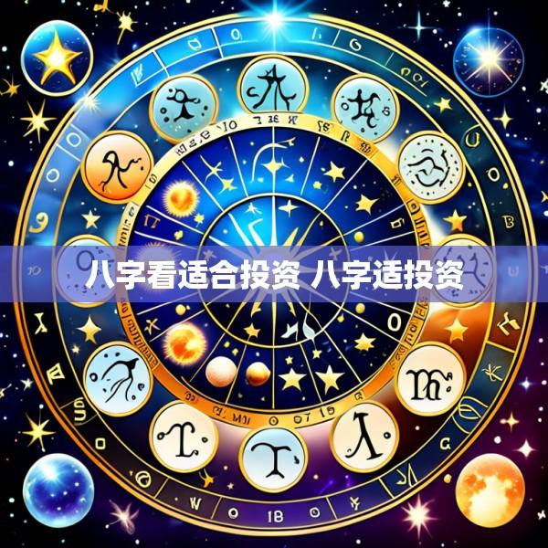 八字看适合投资 八字适投资