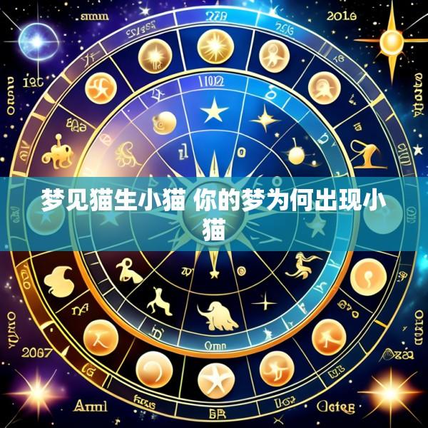梦见猫生小猫 你的梦为何出现小猫