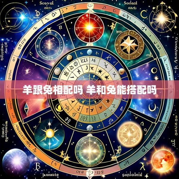 羊跟兔相配吗 羊和兔能搭配吗
