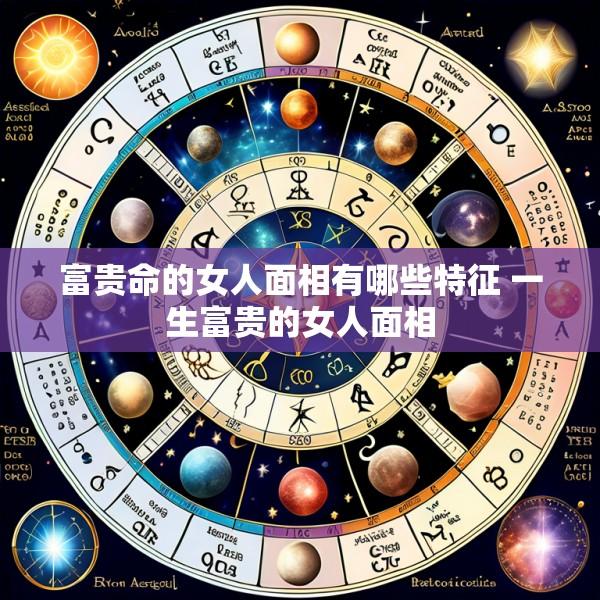 富贵命的女人面相有哪些特征 一生富贵的女人面相