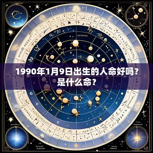 1990年1月9日出生的人命好吗？是什么命？