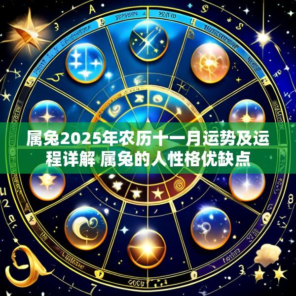 属兔2025年农历十一月运势及运程详解 属兔的人性格优缺点
