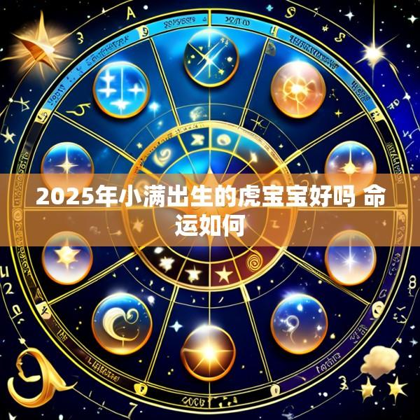2025年小满出生的虎宝宝好吗 命运如何