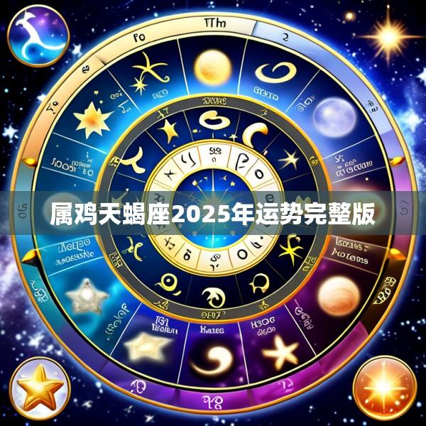 属鸡天蝎座2025年运势完整版