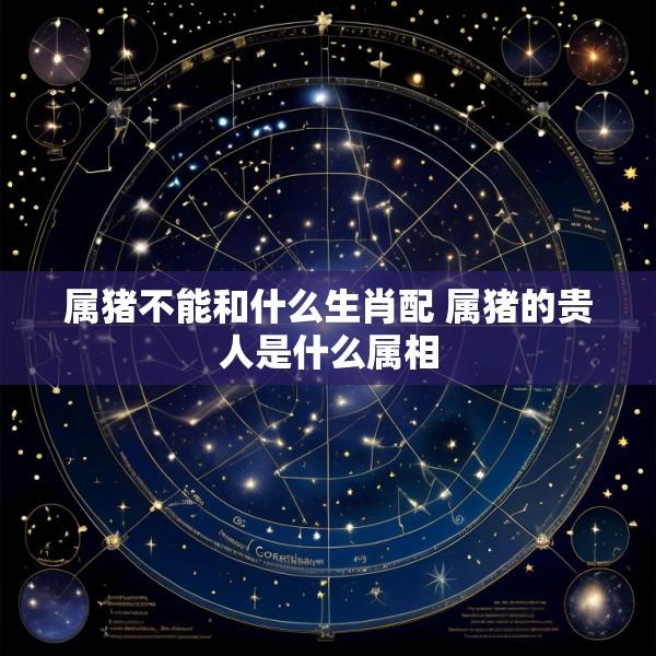 属猪不能和什么生肖配 属猪的贵人是什么属相