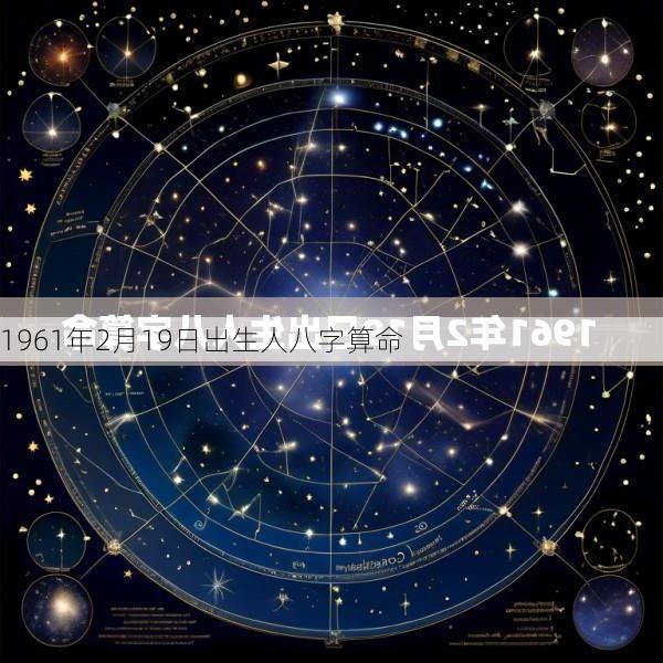 1961年2月19日出生人八字算命
