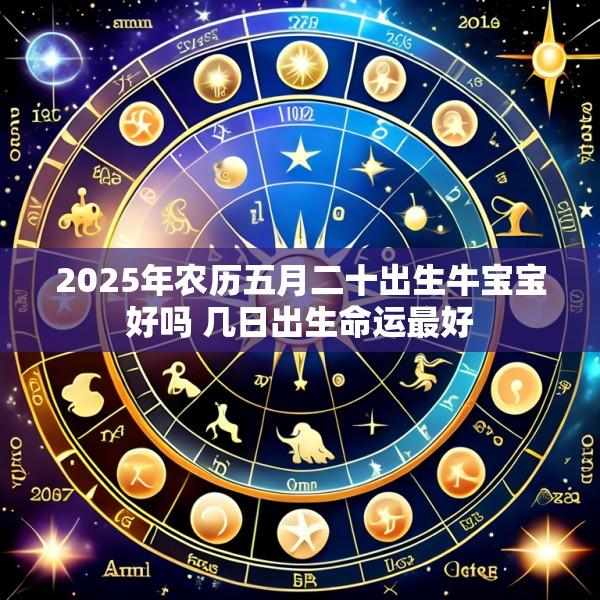 2025年农历五月二十出生牛宝宝好吗 几日出生命运最好