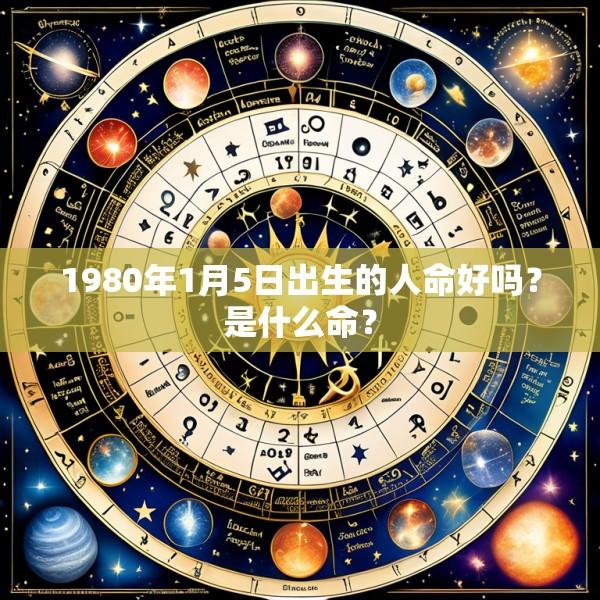 1980年1月5日出生的人命好吗？是什么命？