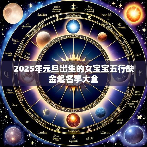 2025年元旦出生的女宝宝五行缺金起名字大全