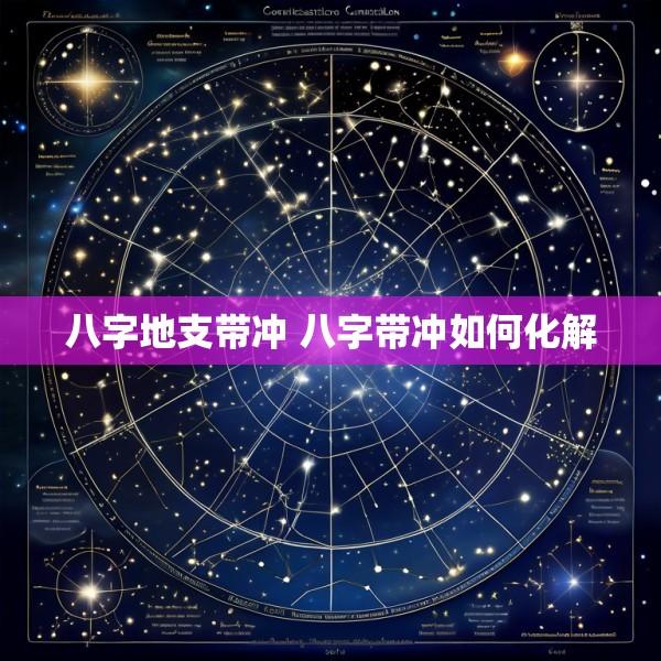 八字地支带冲 八字带冲如何化解
