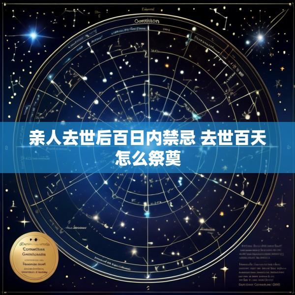 亲人去世后百日内禁忌 去世百天怎么祭奠