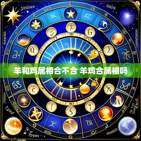 羊和鸡属相合不合 羊鸡合属相吗
