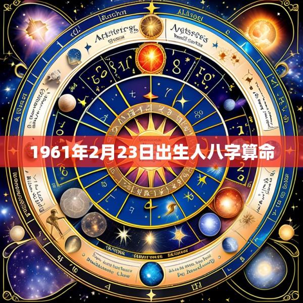 1961年2月23日出生人八字算命