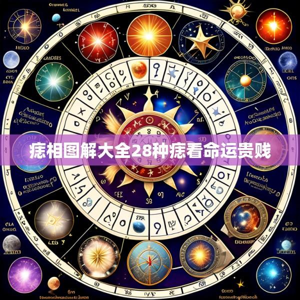 痣相图解大全28种痣看命运贵贱