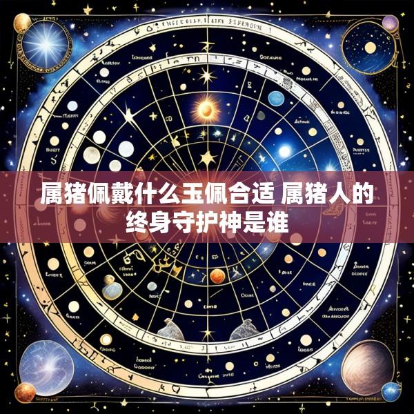 属猪佩戴什么玉佩合适 属猪人的终身守护神是谁
