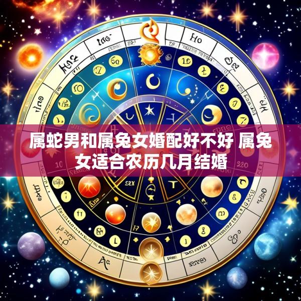 属蛇男和属兔女婚配好不好 属兔女适合农历几月结婚