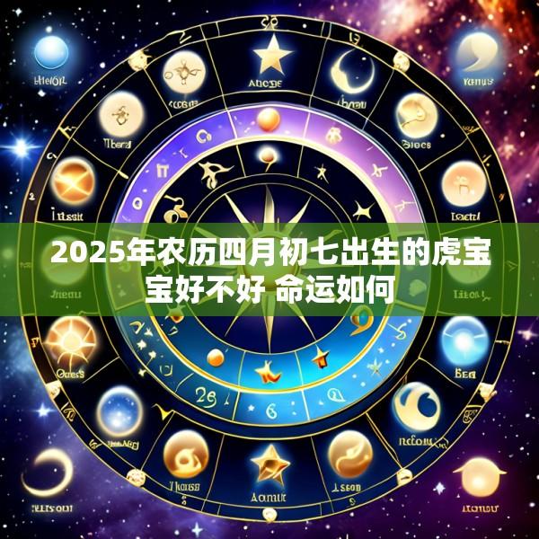 2025年农历四月初七出生的虎宝宝好不好 命运如何