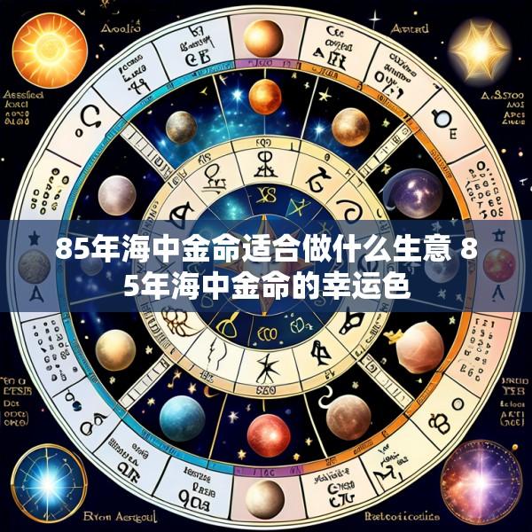 85年海中金命适合做什么生意 85年海中金命的幸运色