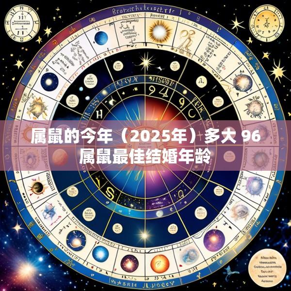 属鼠的今年（2025年）多大 96属鼠最佳结婚年龄
