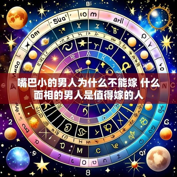 嘴巴小的男人为什么不能嫁 什么面相的男人是值得嫁的人