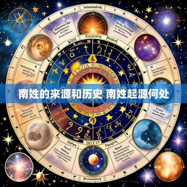 南姓的来源和历史 南姓起源何处