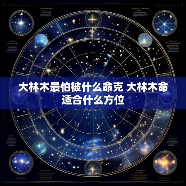 大林木最怕被什么命克 大林木命适合什么方位