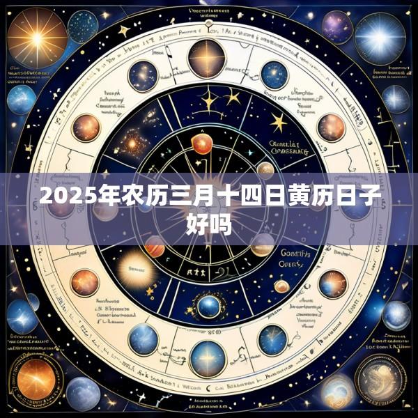 2025年农历三月十四日黄历日子好吗
