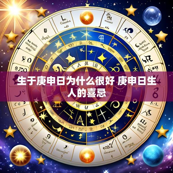 生于庚申日为什么很好 庚申日生人的喜忌