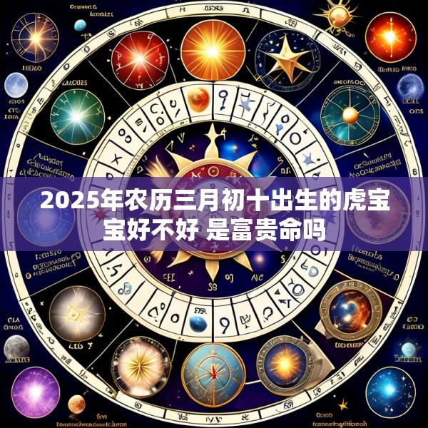 2025年农历三月初十出生的虎宝宝好不好 是富贵命吗