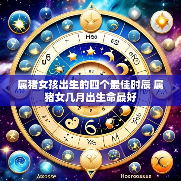 属猪女孩出生的四个最佳时辰 属猪女几月出生命最好