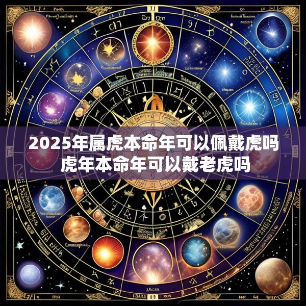 2025年属虎本命年可以佩戴虎吗 虎年本命年可以戴老虎吗