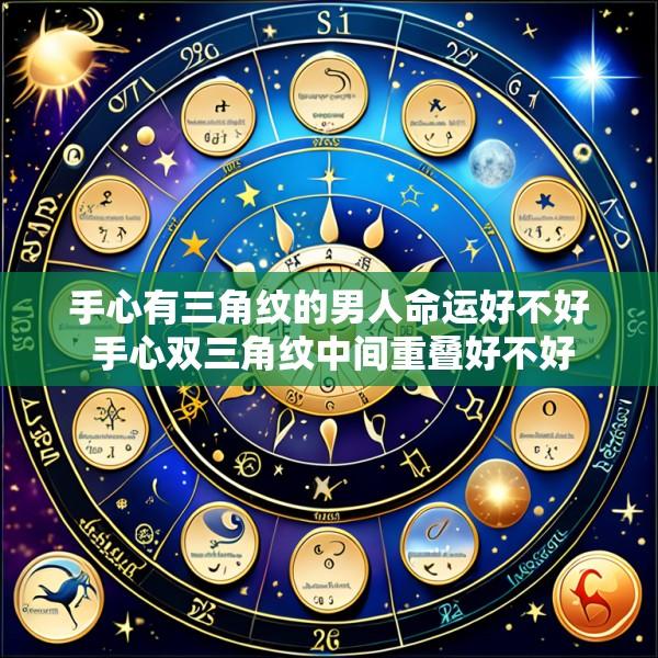 手心有三角纹的男人命运好不好 手心双三角纹中间重叠好不好