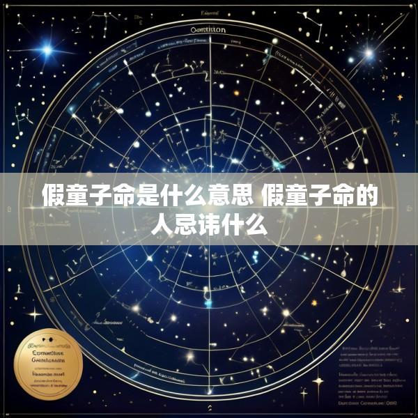 假童子命是什么意思 假童子命的人忌讳什么