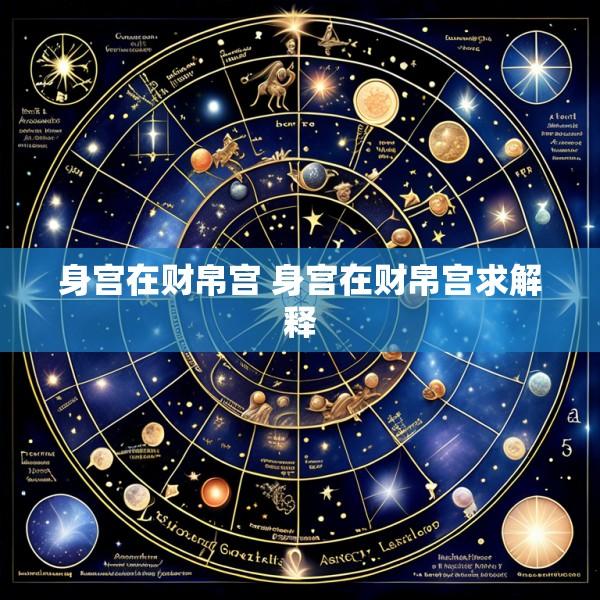 身宫在财帛宫 身宫在财帛宫求解释