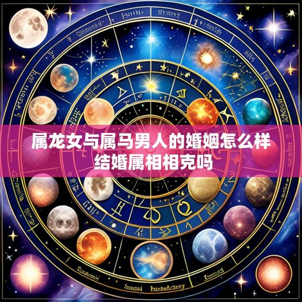 属龙女与属马男人的婚姻怎么样 结婚属相相克吗