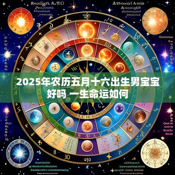 2025年农历五月十六出生男宝宝好吗 一生命运如何
