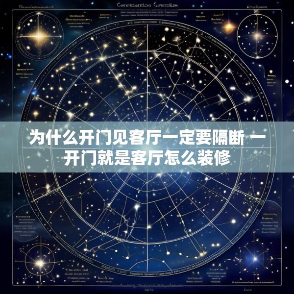 为什么开门见客厅一定要隔断 一开门就是客厅怎么装修
