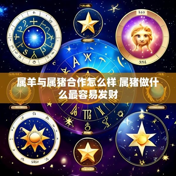属羊与属猪合作怎么样 属猪做什么最容易发财