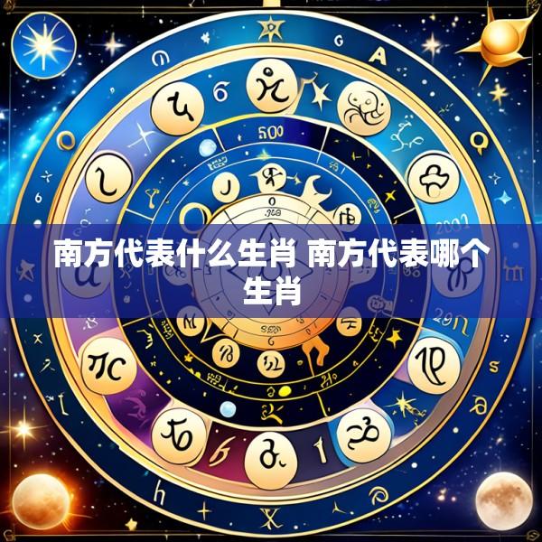 南方代表什么生肖 南方代表哪个生肖