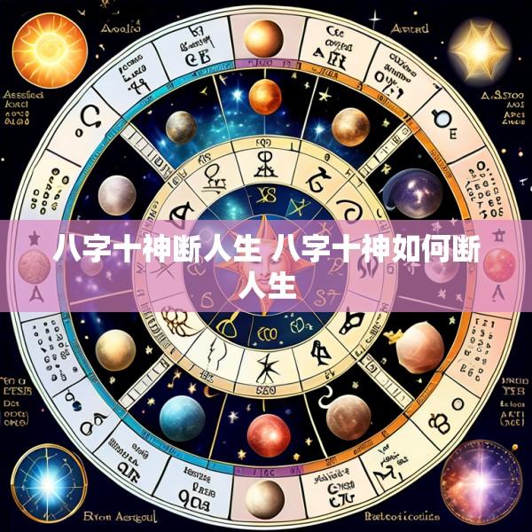 八字十神断人生 八字十神如何断人生