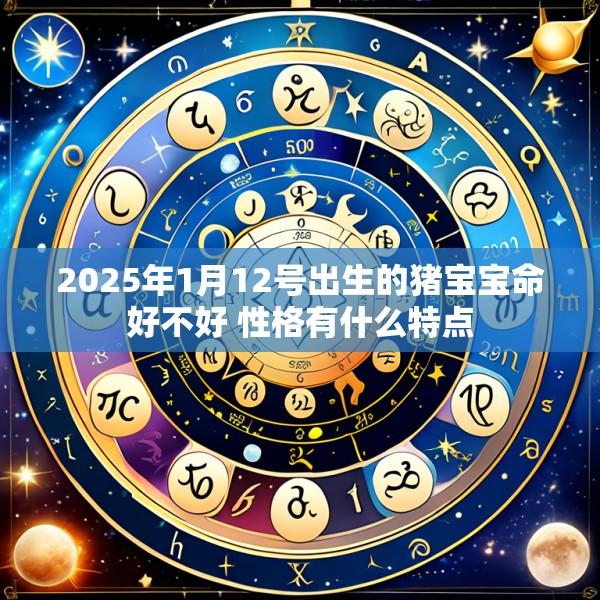 2025年1月12号出生的猪宝宝命好不好 性格有什么特点