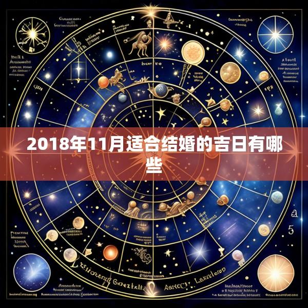 2018年11月适合结婚的吉日有哪些