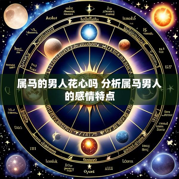 属马的男人花心吗 分析属马男人的感情特点