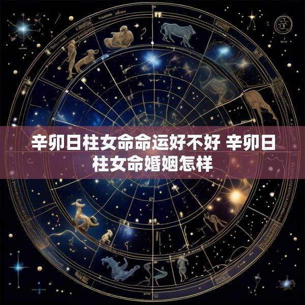 辛卯日柱女命命运好不好 辛卯日柱女命婚姻怎样