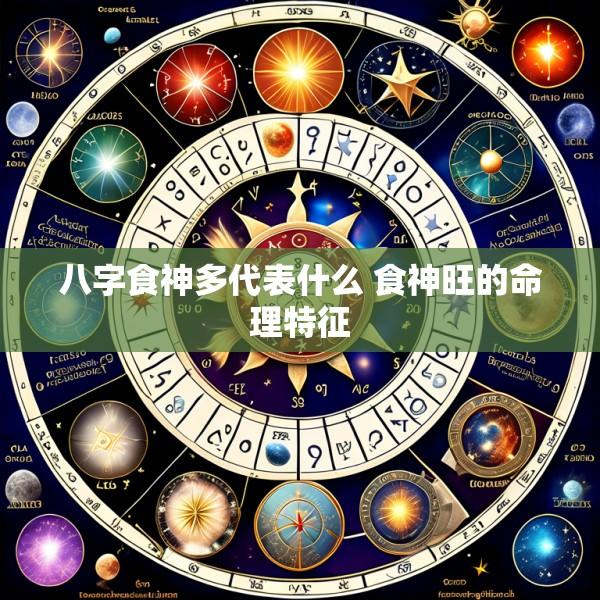 八字食神多代表什么 食神旺的命理特征
